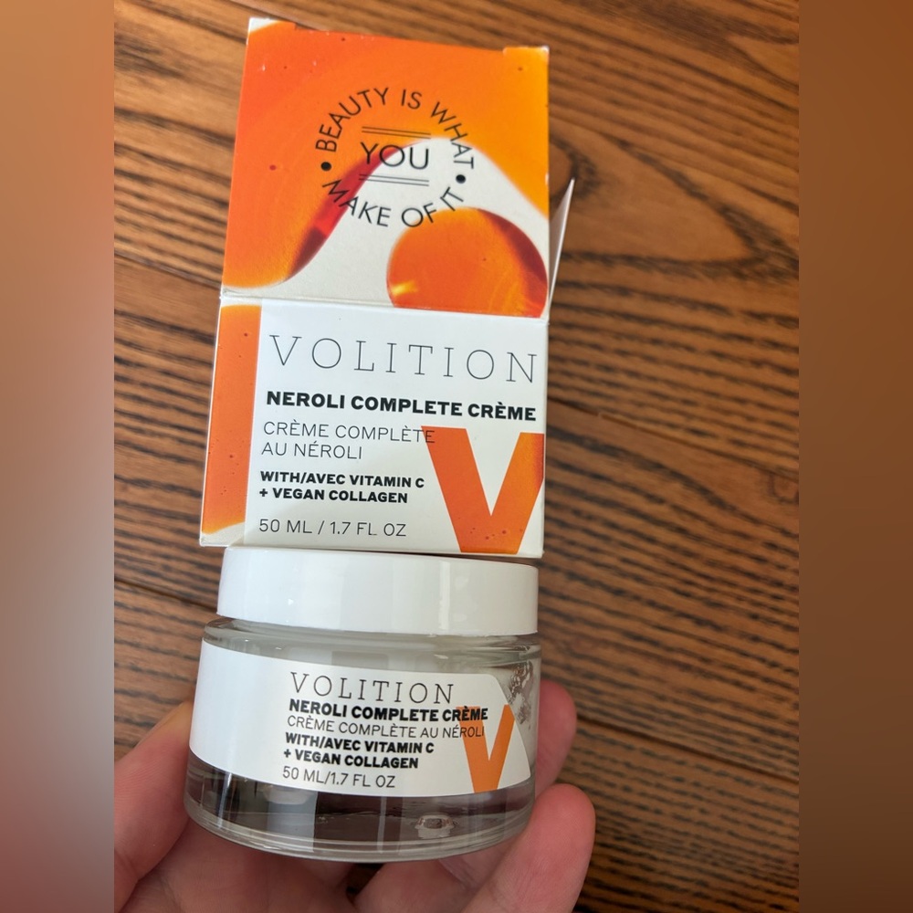 Volition Neroli Complete Creme 50ml with vitamin c and vegan collagen